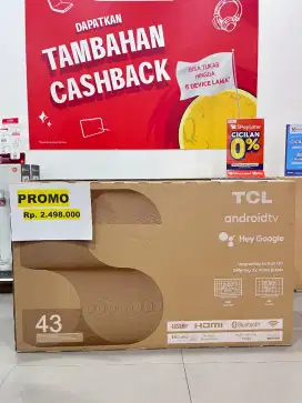 Promo tv hanya 3 hari stock terbatas
