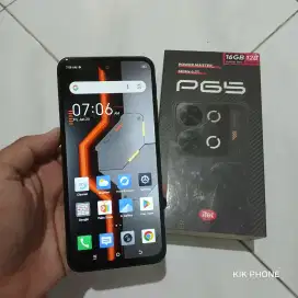 Itel P65 8/128 4G Fulset segel mulus 98% Garansi.harga 1.300 net
