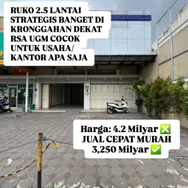 RUKO 2.5 LANTAI STRATEGIS BANGET DI YOGYAKARTA