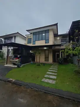 Rumah dua lantai siap huni di sentul city bogor