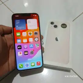 Iphone 13 128Gb Resmi BH 100% Fulset segel mulus 99%.harga 7.300 net