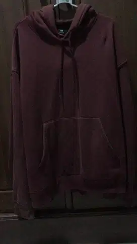Hoodie HnM Maroon XL