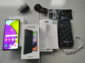 Jual samsung a52 4G Ram 8/128 fulset original 95% mulus.