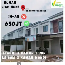 Ready Stok Cash Keras Hanya 650Juta Dekat Mall Paradise Walk Serpong