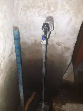 Air kran jadi ngejoss dan lancar