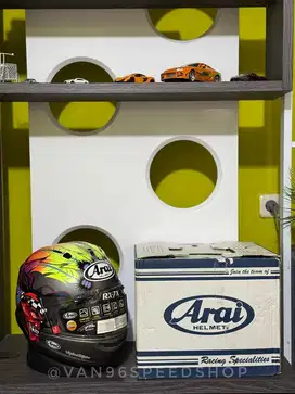 HELM ARAI RX7X RUSSELL GREY FROST