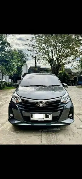 Toyota calya g at 2020 bln 10 km 49 rb abu2 metalik antik
