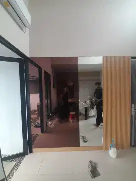 Kaca film riben coklat