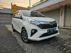 Sigra 1.2 R MT 2020 Putih KM 30.000 Antik Like New