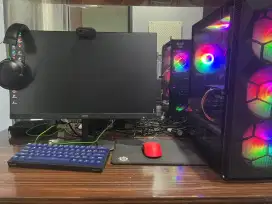Dijual Komputer Fullset siap streaming game berat