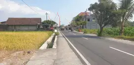 Tanah Tepi Jalan Raya Dekat Pabrik Sarung Tangan Golf & Obelix Village