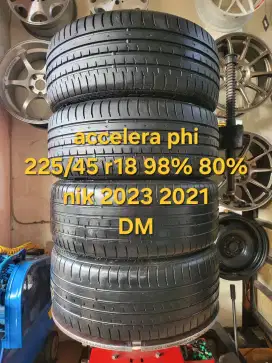 4 ban 225/45 r18 accelera phi 98% 80% nik 2023 2021