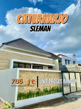 Rumah Baru Proses Bangun Caturharjo Sleman