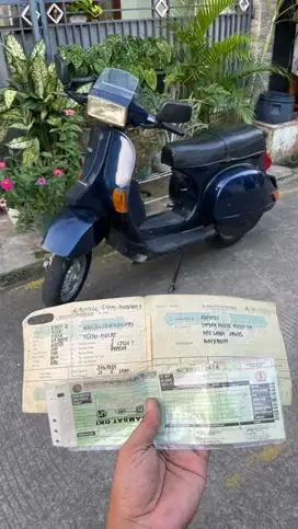 Vespa Excel 1995 Pajak hidup Double stater
