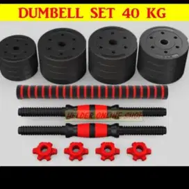 Dumbel Set PVC 40Kg