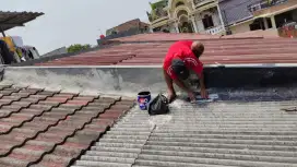 Jasa perbaikan atap bocor, talang air, dan dak rembes