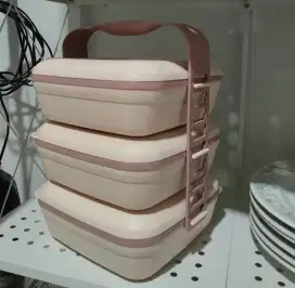 Rantang Tupperware susun 3
