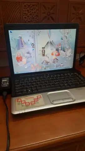 Laptop Compaq 14 inch Normal Colok Listrik