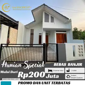 Rumah minimalis akses strategis dekat jalan utama hanya 200 jutaan
