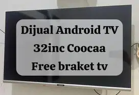 Dijual cepat Tv android 32inc