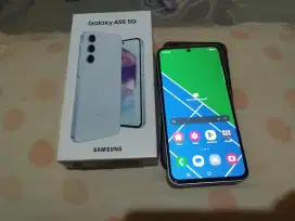 Jual samsung a55 (8/256) fulset mulus no minus