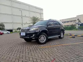 TDP 12JT Toyota Fortuner 2.5 G Solar-MT Hitam 2014