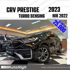 DP10% [Km25.000] CRV Turbo Prestige 2022 Black Reg 2023 #AUTOHIGH