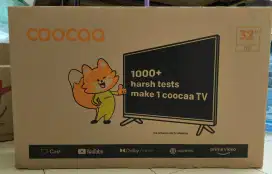 Smart TV Coocaa 32 inch youtube browser dolbyaudio HD