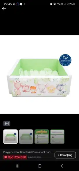 Playground Lumba Anti Bacterial