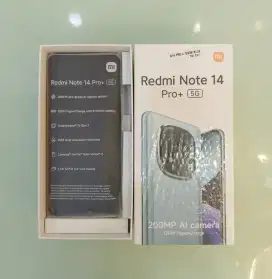 Redmi Note 14 Pro Plus 5G 8/256 Fulset original.