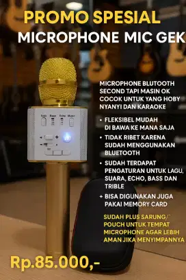Mic bluetooth mic geek