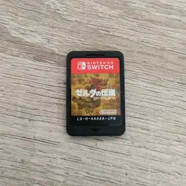 Cartridge kaset Nintendo Switch Zelda BOTW Reg JPN bahasa inggris