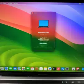 Macbook Pro M2 Ram 8 Ssd 256 layar 13 inch lengkap full set grey