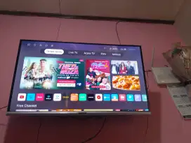 Cooca smart tv 32 inc ...mulus plastik msh nempel..