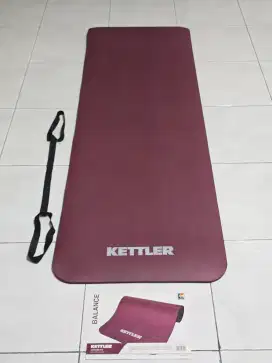 Matras Yoga Kettler NBR Tebal 12mm Pilates Yoga Senam Situp Aerobic