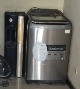 mesin cuci dan dispenser