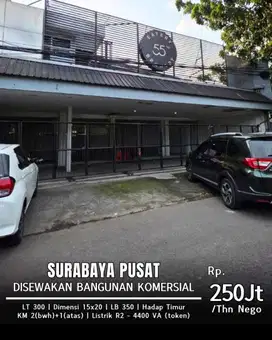 Disewakan Bangunan Komersial Surabaya Pusat