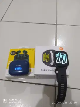Smartwatch Redmiwatch 5 active + TWS Loops