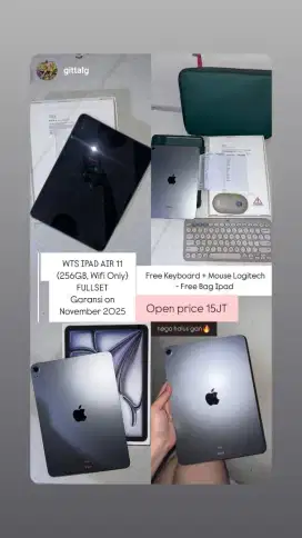 IPAD AIR 11 inc M2 Fullset