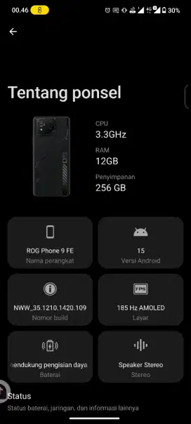 asus rog phone9 fe