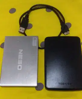 JUAL SECOND HARDISK EXTERNAL TOSHIBA