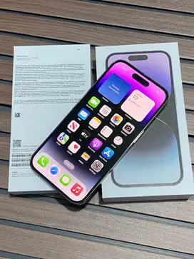 iPhone 14 Pro 1024GB / 1 Tera Deep Purple Resmi second iBox