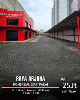 Dijual Bangunan Komersial Raya Arjuna