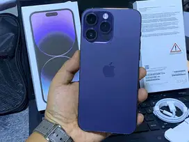 iPhone 14 Promax 256GB Deep Purple second resmi iBox Indonesia