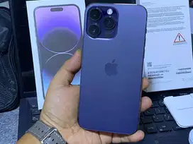 iPhone 14 Promax 512GB Deep Purple second Resmi iBox Indonesia
