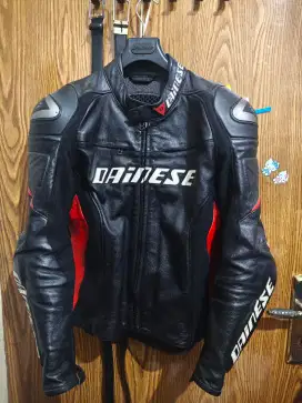 Jual Jaket Dainese D1 Pelle Racing size 52