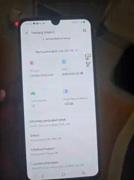 Vivo v21 5G bekas