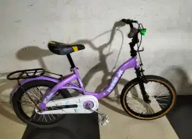 Sepeda anak ukuran 18 kondisi normal