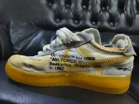 Nike Off White X Air Force 1 Low Sneakers keren