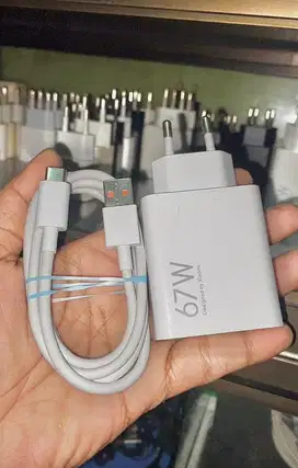 Charger Xiaomi,poco 67wat Turbo charging original Second copotan